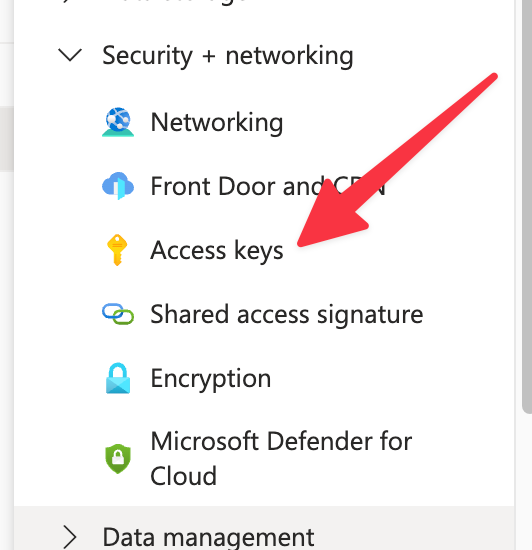 Access Keys