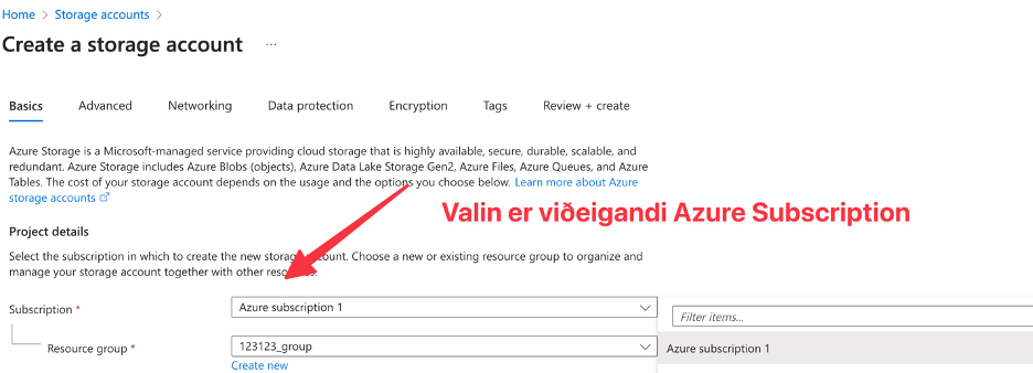 Velja Azure Subscription